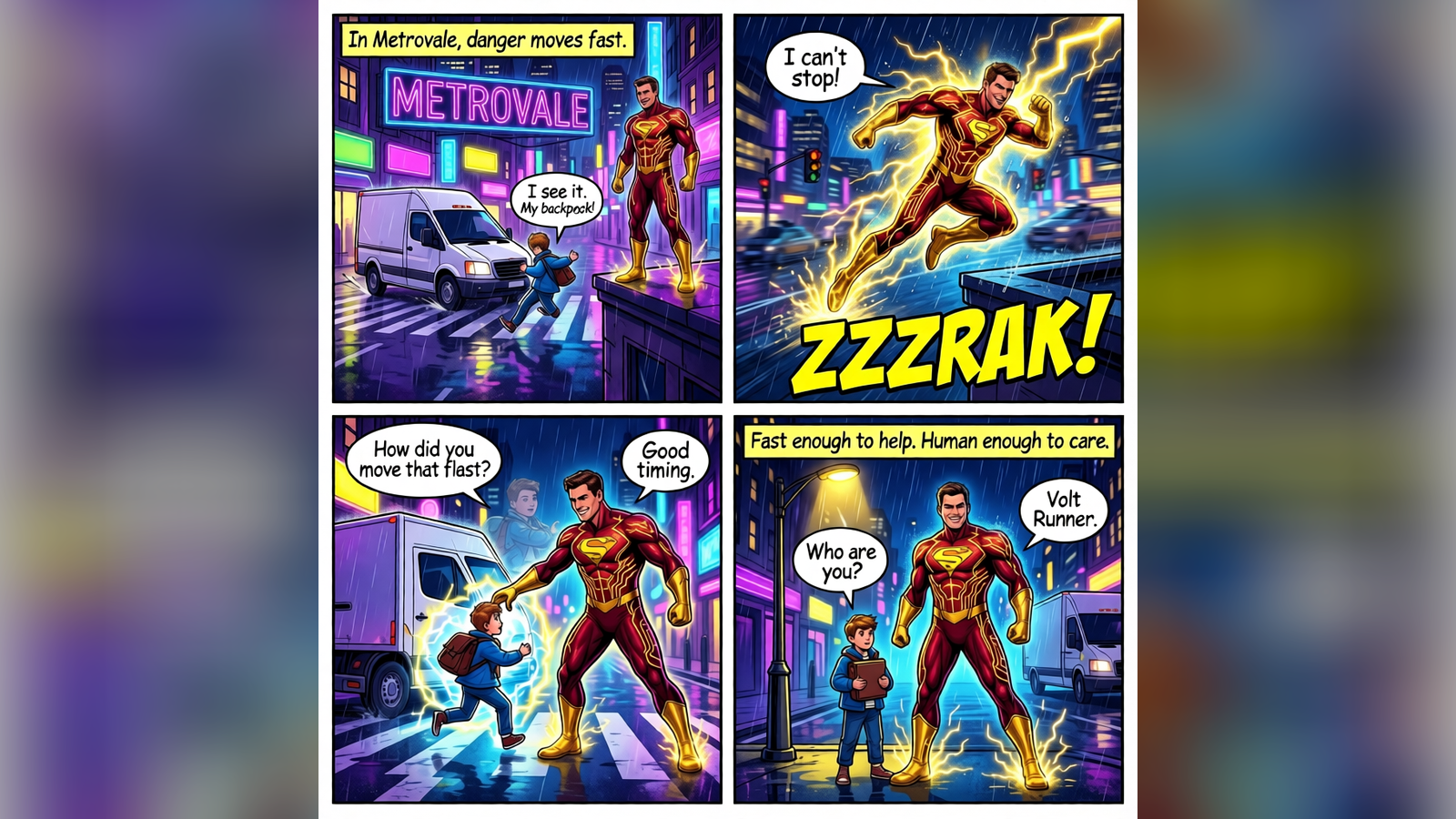 Comic strip creator preview