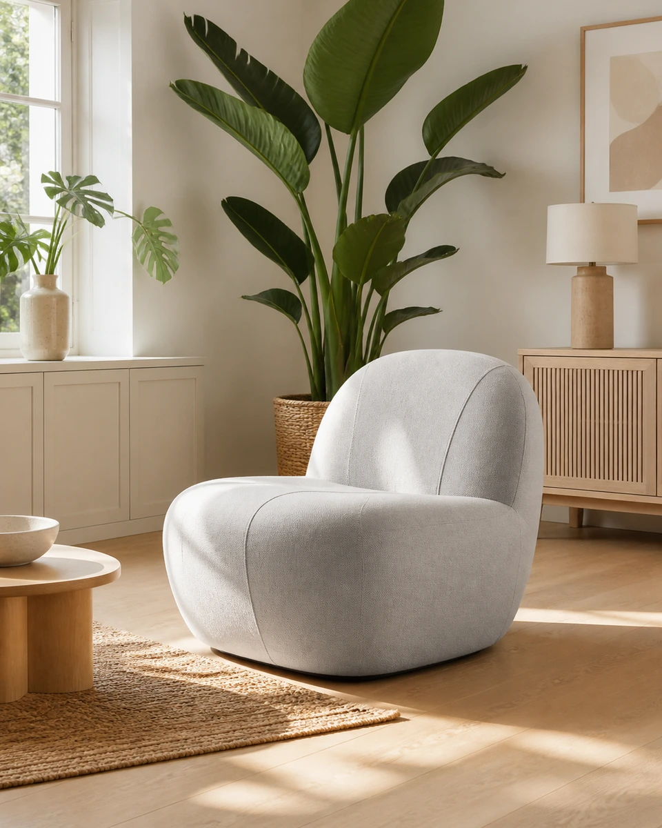 Airy Scandinavian product photography reference