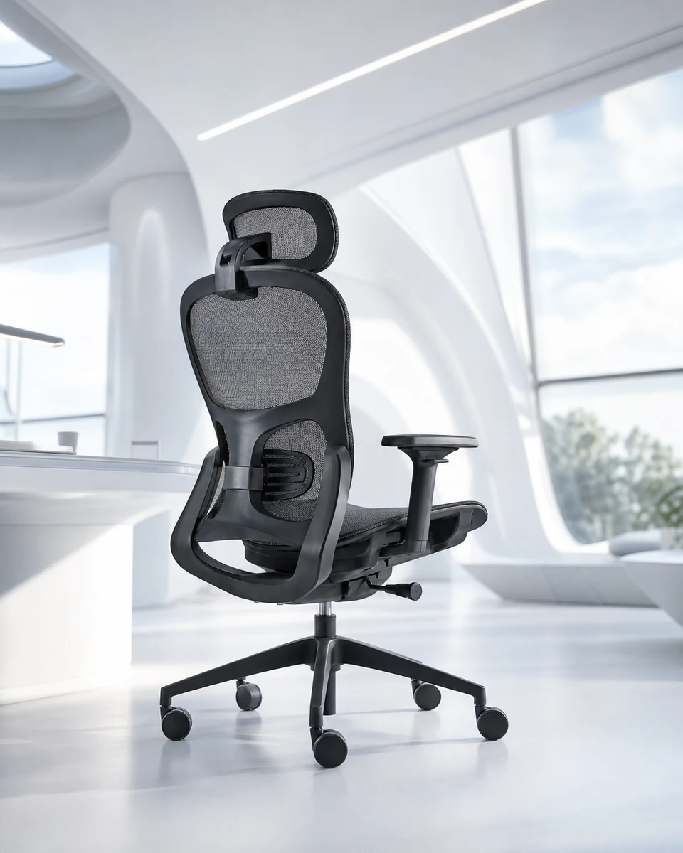 Future workspace product photography reference