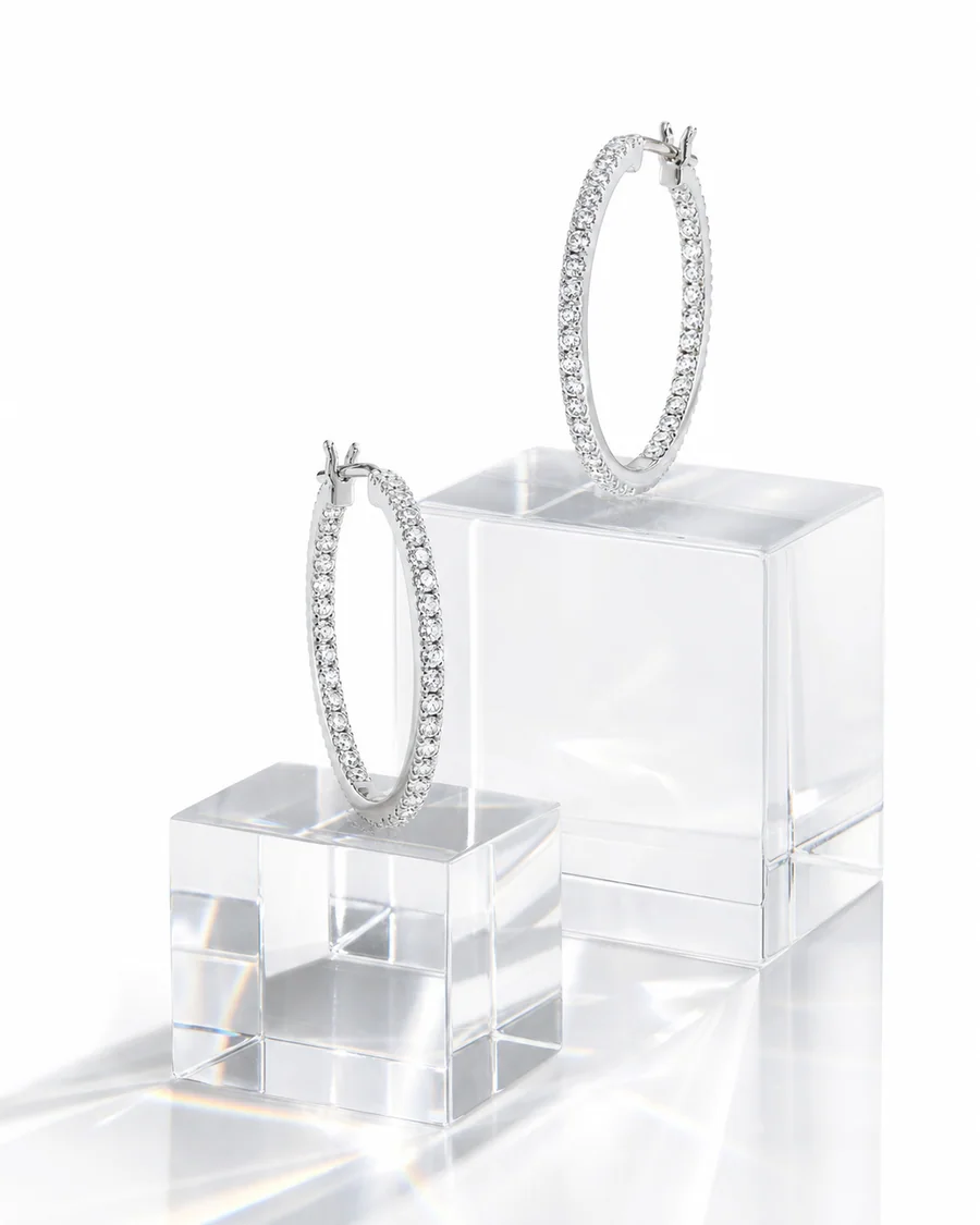 Clear acrylic product photography reference