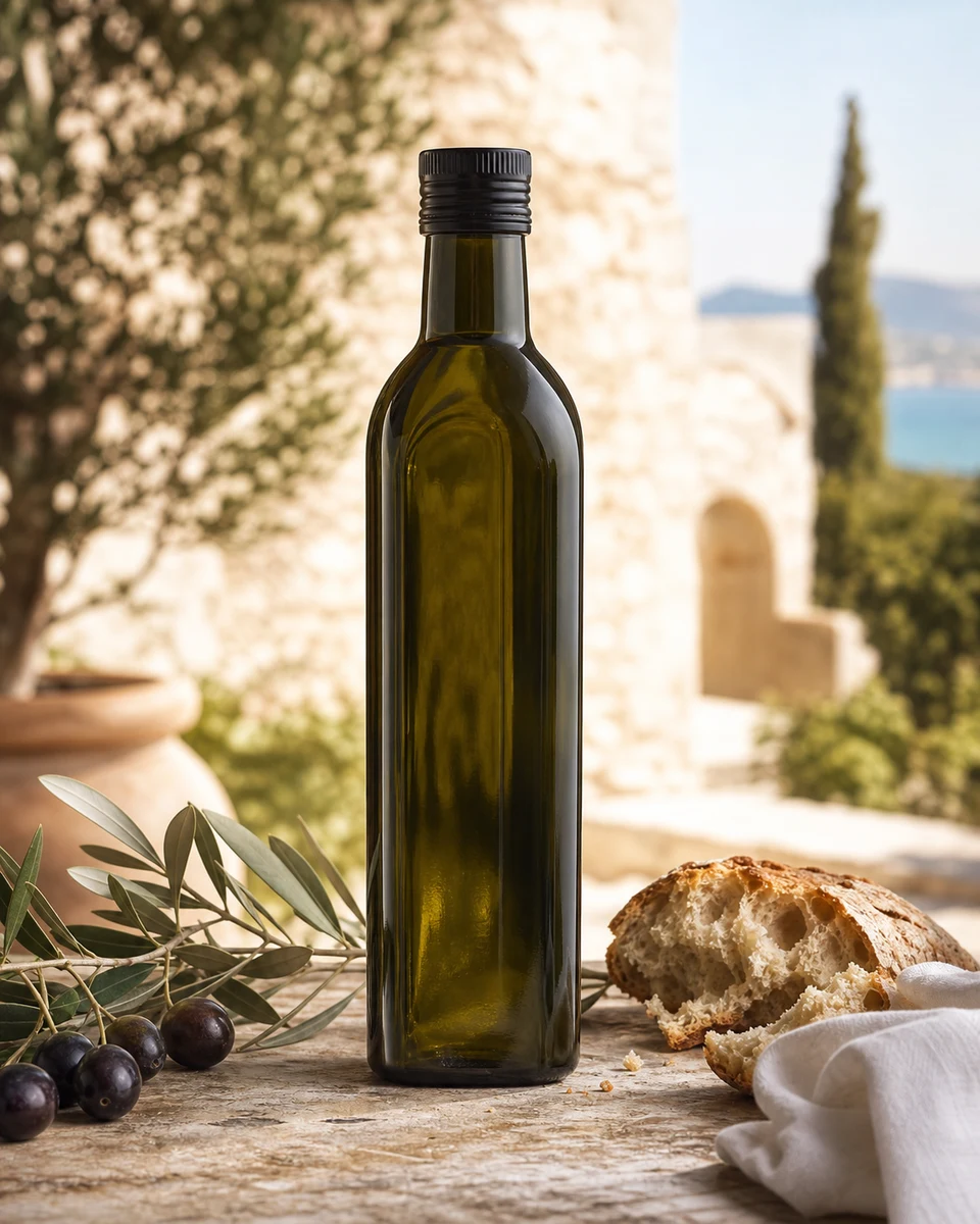 Mediterranean table product photography reference