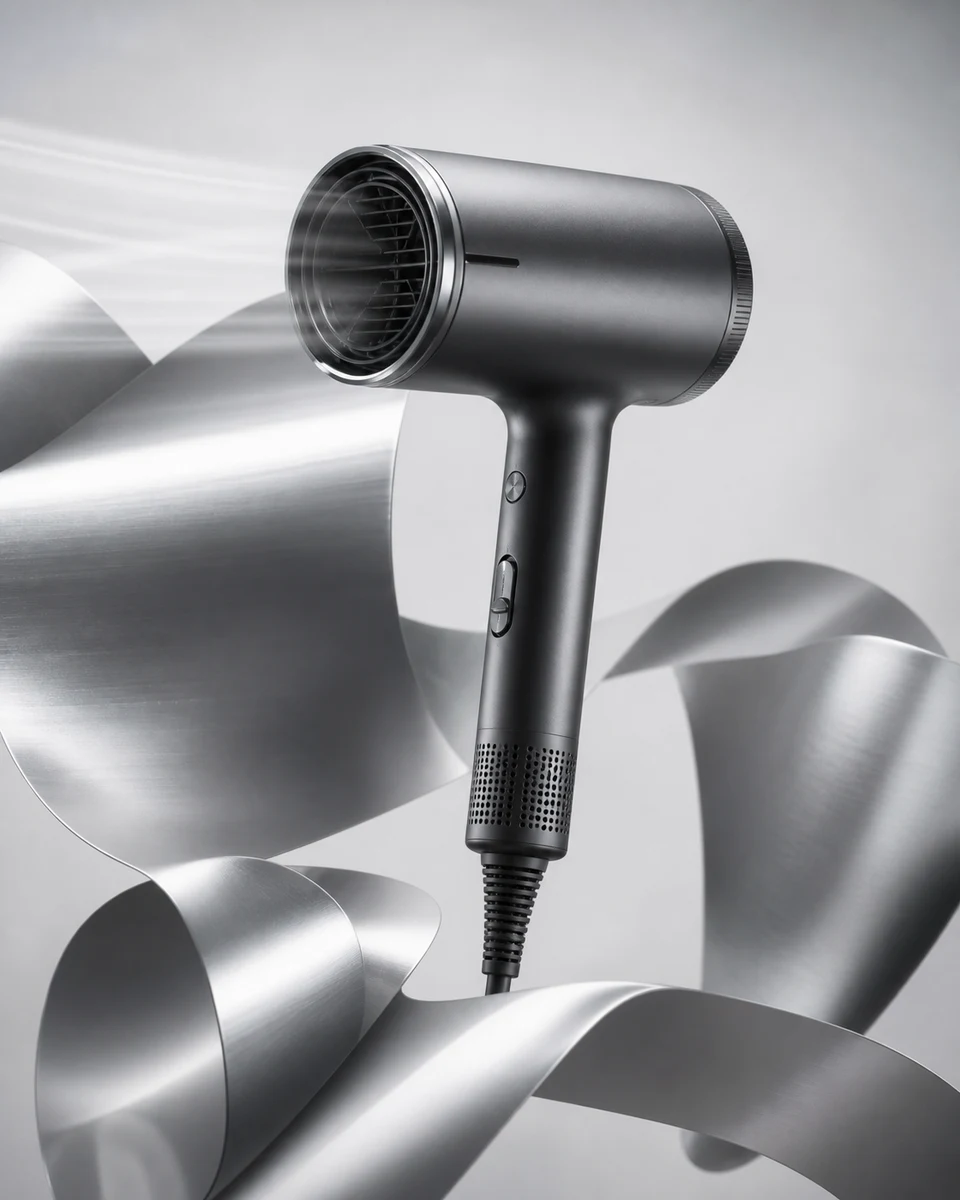 Air sculpture product photography reference