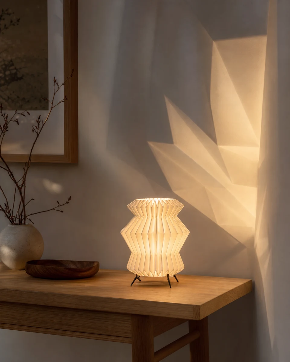 Paper shadows product photography reference