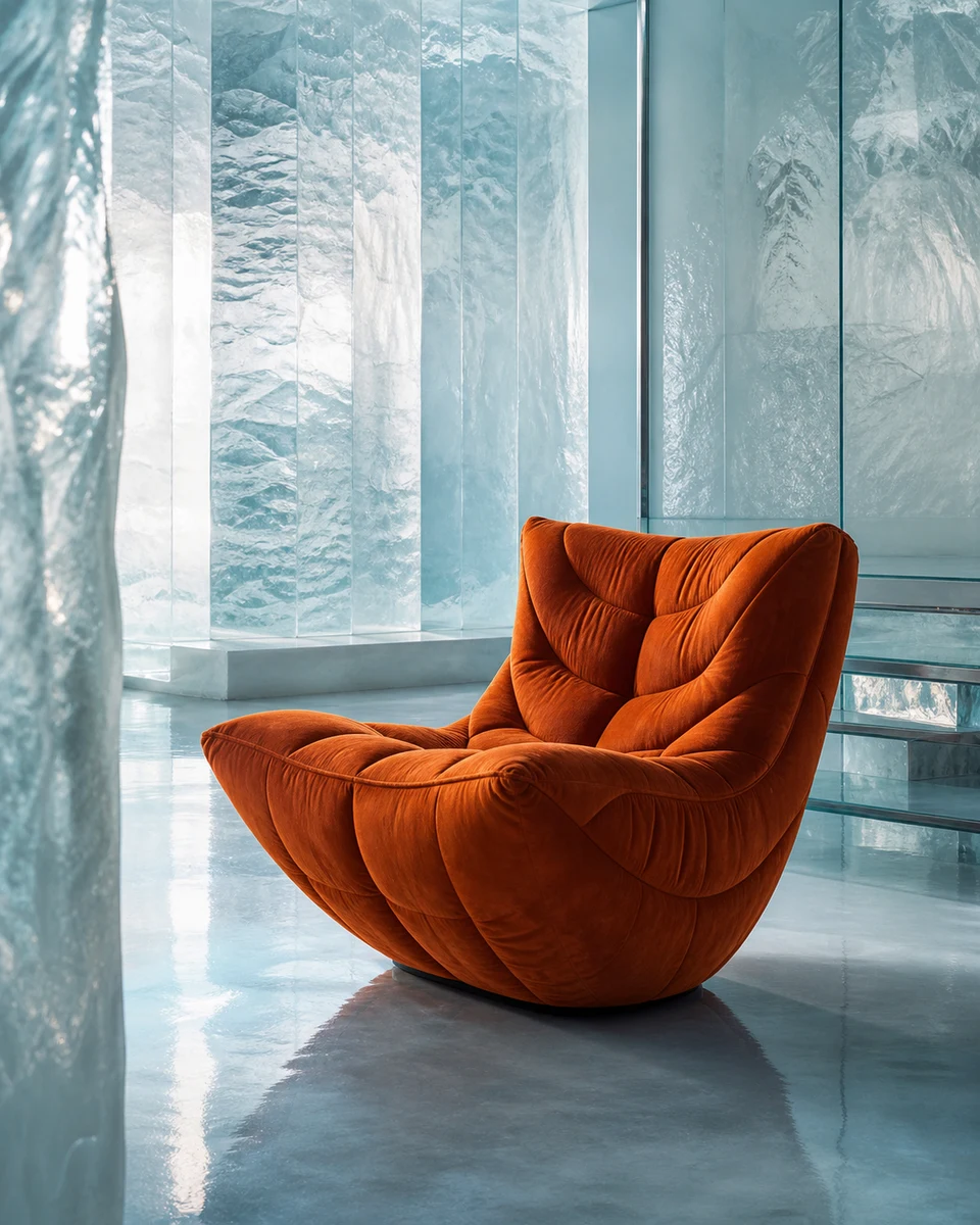 Ice and ember product photography reference