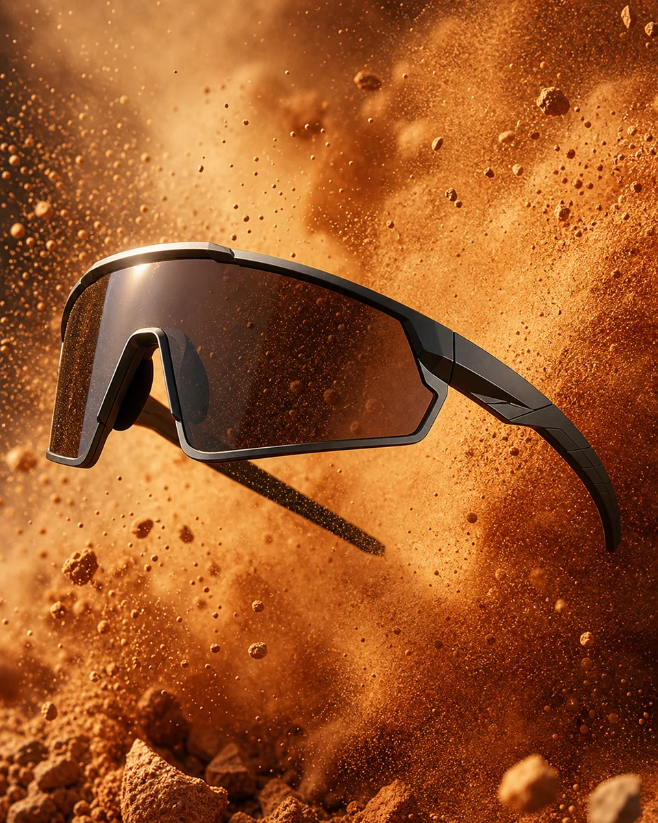 Trail velocity product photography reference