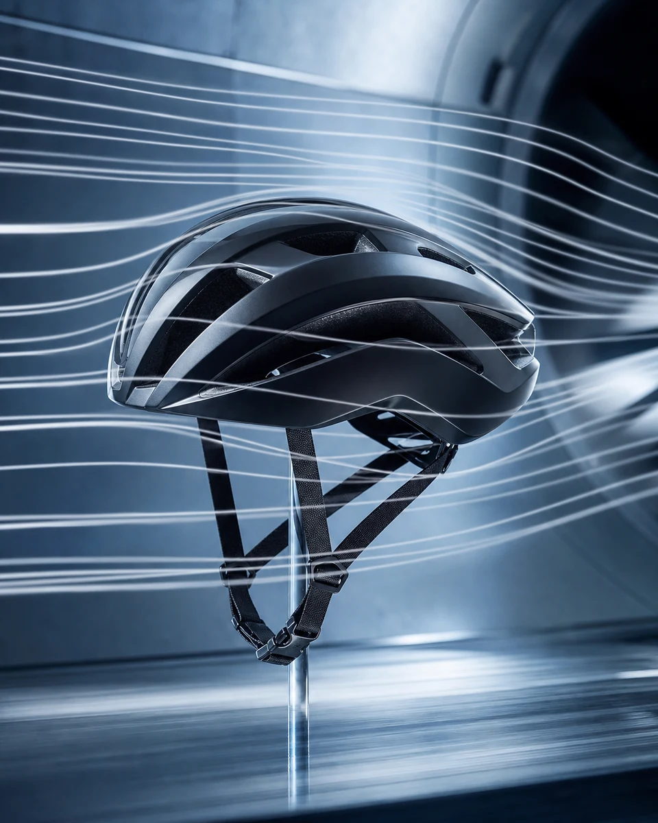 Wind tunnel product photography reference